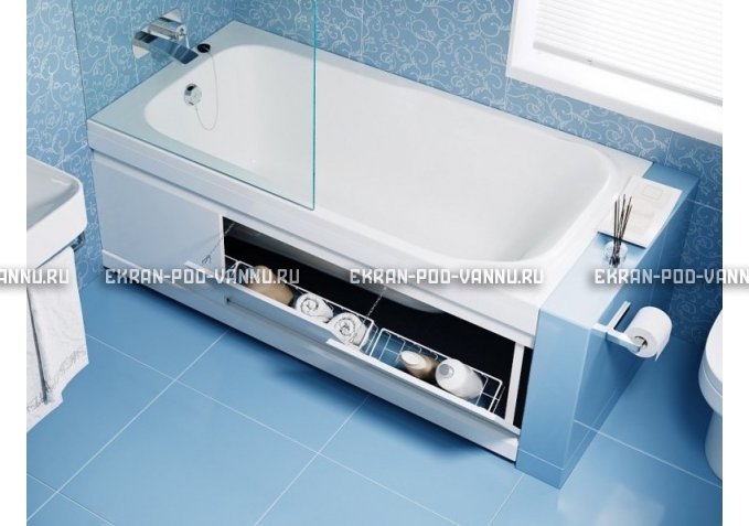 Откидной экран из МДФ Soft Alavann 170 см – купить по цене 9200 руб. в интернет-магазине в городе Тольятти картинка 1
