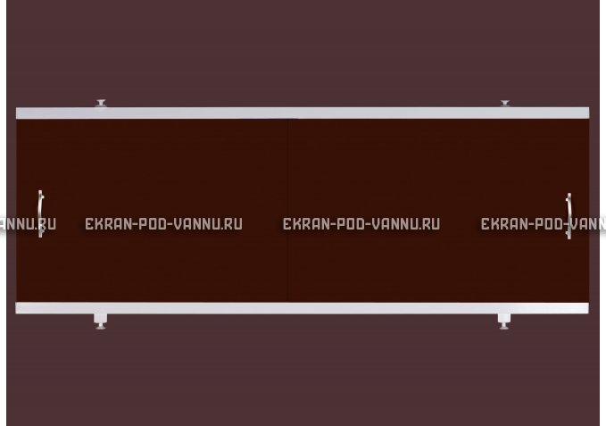 Экран EUROPLEX Универсал шоколад под трубы – купить по цене 6250 руб. в интернет-магазине в городе Тольятти картинка 1
