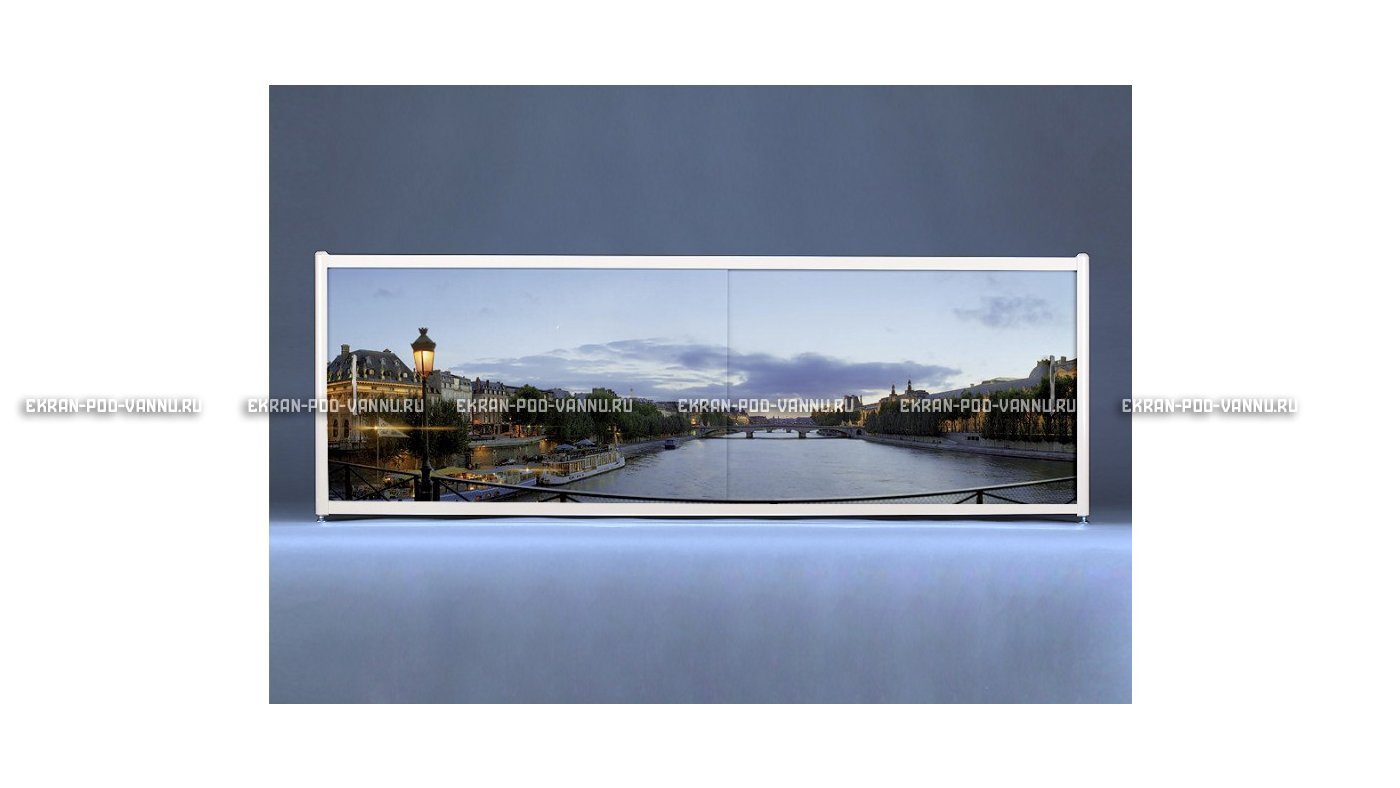 Раздвижной ФОТО экран - Evening city – купить по цене 8500 руб. в интернет-магазине в городе Тольятти картинка 6