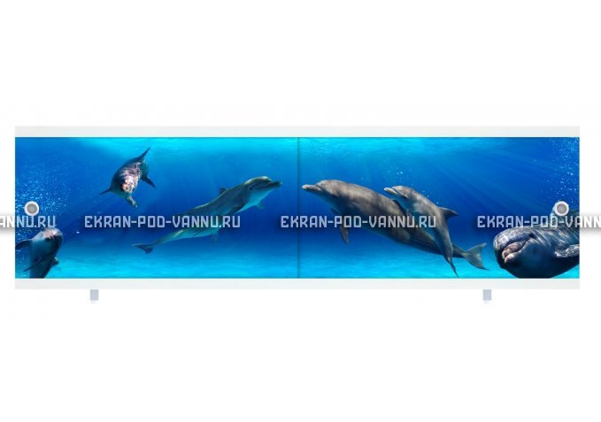 Экран МетаКам Ультралегкий 150 и 170 Дельфины – купить по цене 1590 руб. в интернет-магазине в городе Тольятти картинка 2