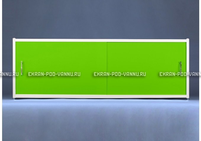 Раздвижной экран EUROPLEX Комфорт салатовый – купить по цене 6250 руб. в интернет-магазине в городе Тольятти картинка 1