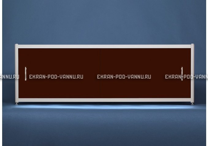 Раздвижной экран EUROPLEX Комфорт шоколад – купить по цене 6750 руб. в интернет-магазине в городе Тольятти картинка 1