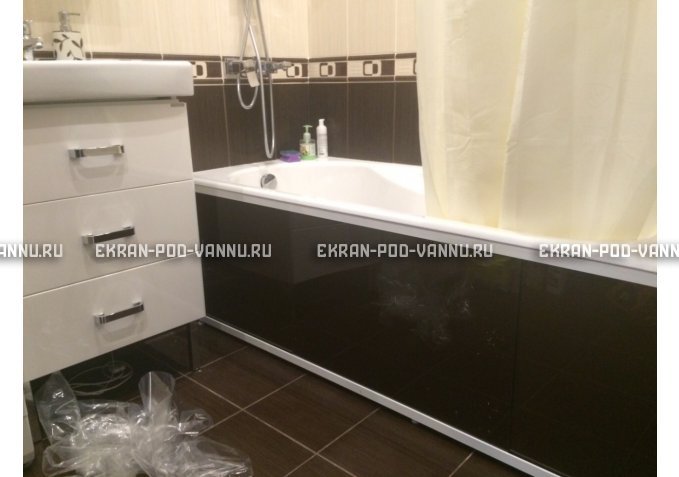 Раздвижной экран EUROPLEX Комфорт шоколад – купить по цене 6750 руб. в интернет-магазине в городе Тольятти картинка 3