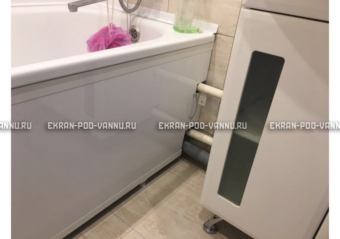 Экран под трубы EUROPLEX Универсал белый высокий – купить по цене 6550 руб. в интернет-магазине в городе Тольятти картинка 1