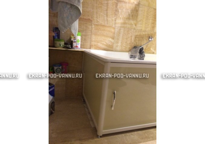 Экран раздвижной EUROPLEX Комфорт слоновая кость – купить по цене 6250 руб. в интернет-магазине в городе Тольятти картинка 4