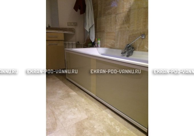Экран раздвижной EUROPLEX Комфорт слоновая кость – купить по цене 6250 руб. в интернет-магазине в городе Тольятти картинка 3