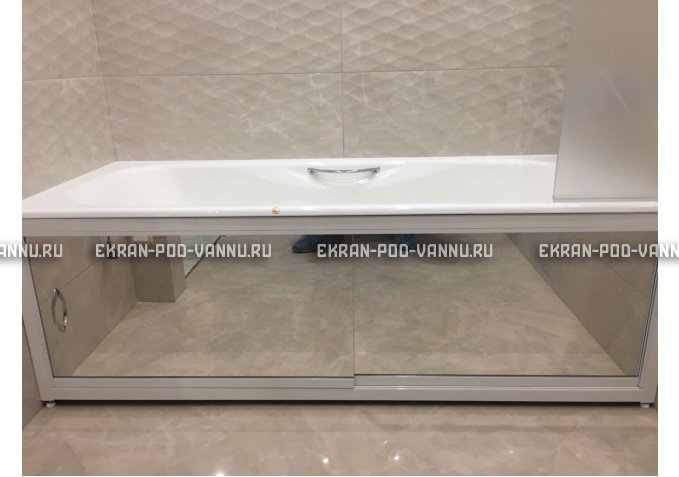 Раздвижной экран EUROPLEX Роликс Зеркальный – купить по цене 9700 руб. в интернет-магазине в городе Тольятти картинка 12
