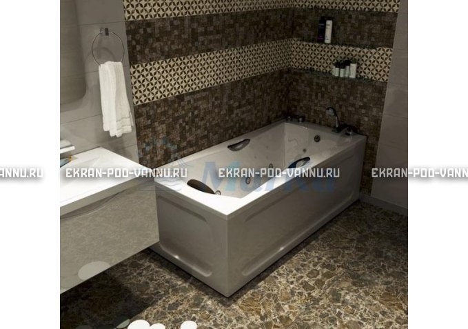 Акриловая ванна 1MarKa Agora 170x75 – купить по цене 13330 руб. в интернет-магазине в городе Тольятти картинка 5
