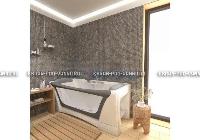 Прозрачная ванна 1MarKa Dolce Vita 180x80 – купить по цене 43200 руб. в интернет-магазине в городе Тольятти картинка 6