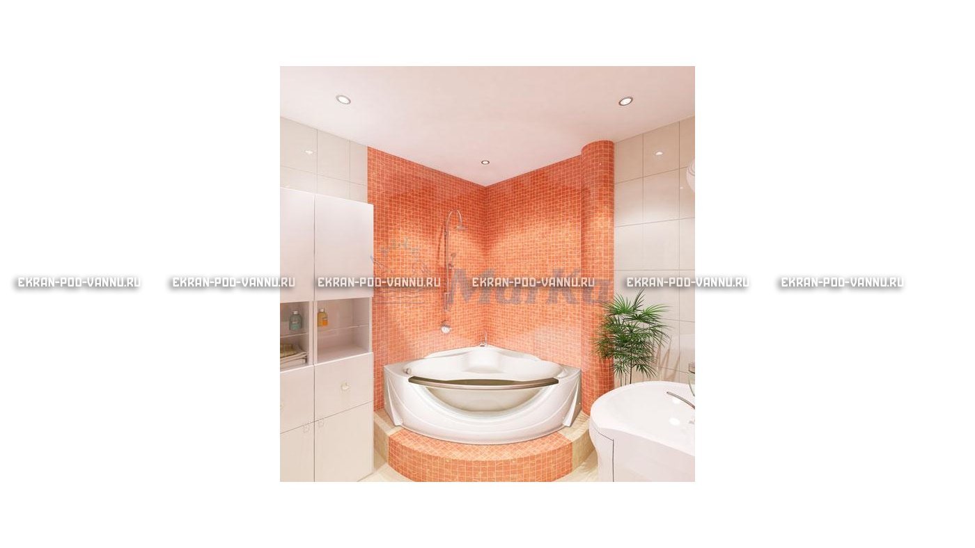 Акриловая ванна 1MarKa Grand Luxe 155х155 – купить по цене 39827 руб. в интернет-магазине в городе Тольятти картинка 15