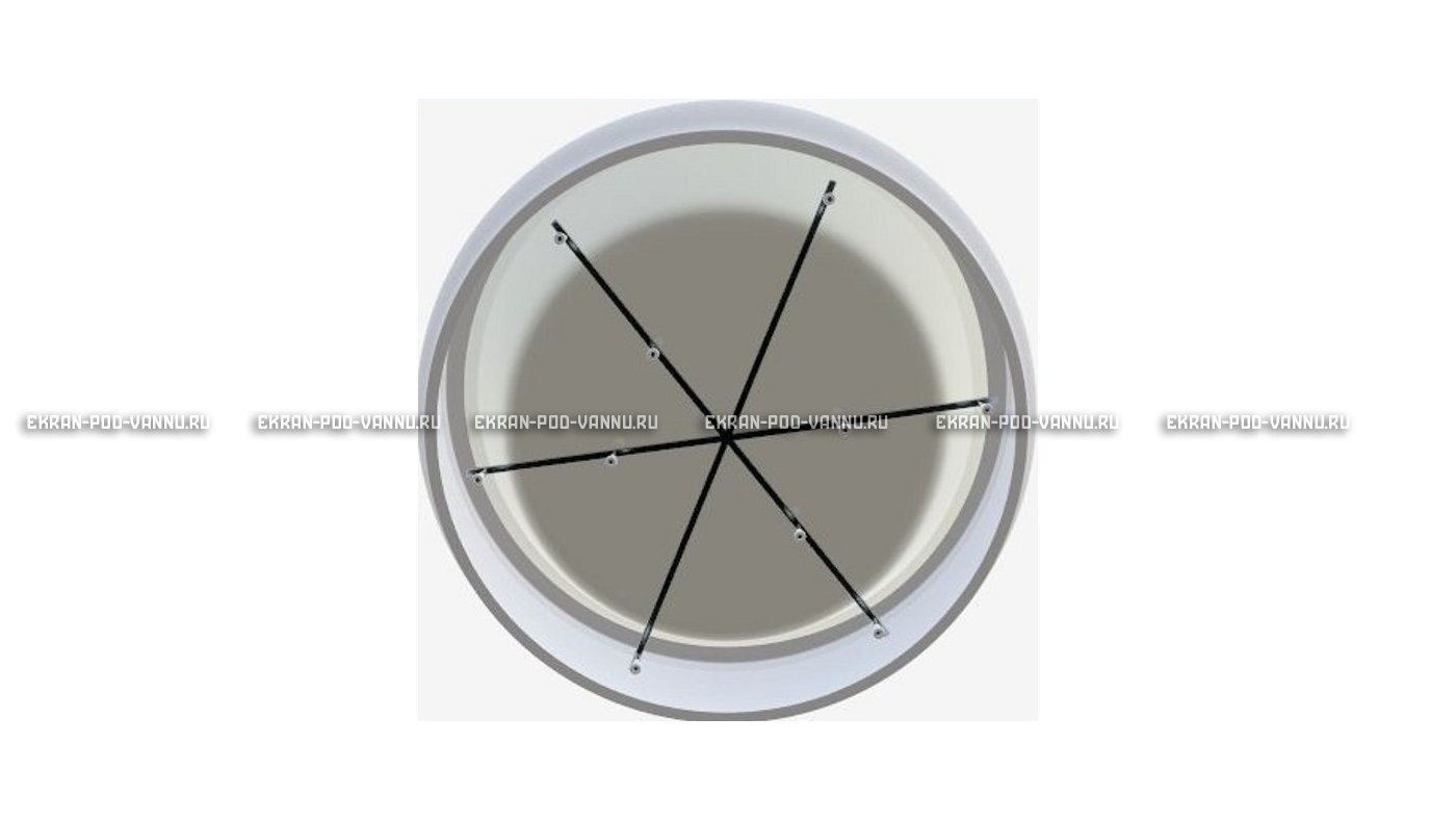 Акриловая ванна 1MarKa Omega 180x180  – купить по цене 42450 руб. в интернет-магазине в городе Тольятти картинка 12