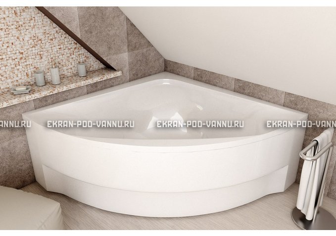 Акриловая ванна Vayer Boomerang 140x140 – купить по цене 53070 руб. в интернет-магазине в городе Тольятти картинка 1