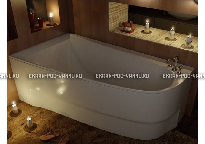 Акриловая ванна Vayer Boomerang 180x100 – купить по цене 53030 руб. в интернет-магазине в городе Тольятти картинка 3