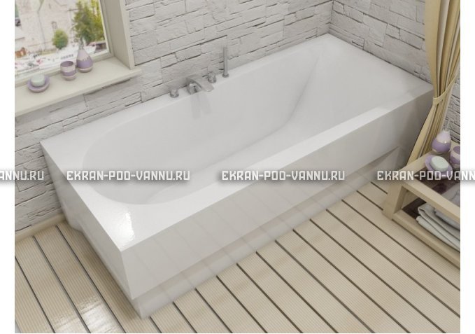 Акриловая ванна Vayer Boomerang 1800x800 – купить по цене 45420 руб. в интернет-магазине в городе Тольятти картинка 1