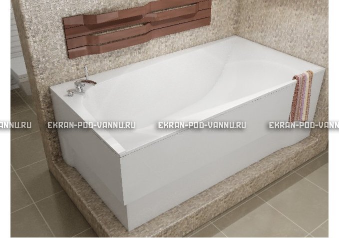 Акриловая ванна Vayer Boomerang 190x90 – купить по цене 53050 руб. в интернет-магазине в городе Тольятти картинка 2