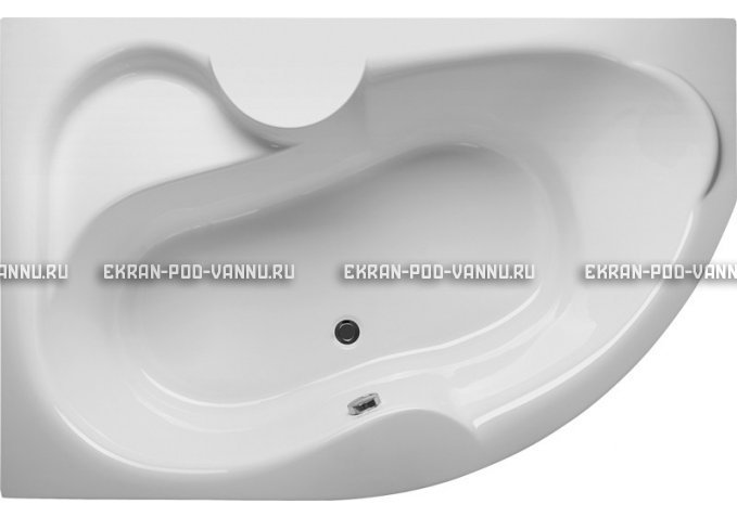Акриловая ванна Vayer Azalia 170x105 – купить по цене 28800 руб. в интернет-магазине в городе Тольятти картинка 2