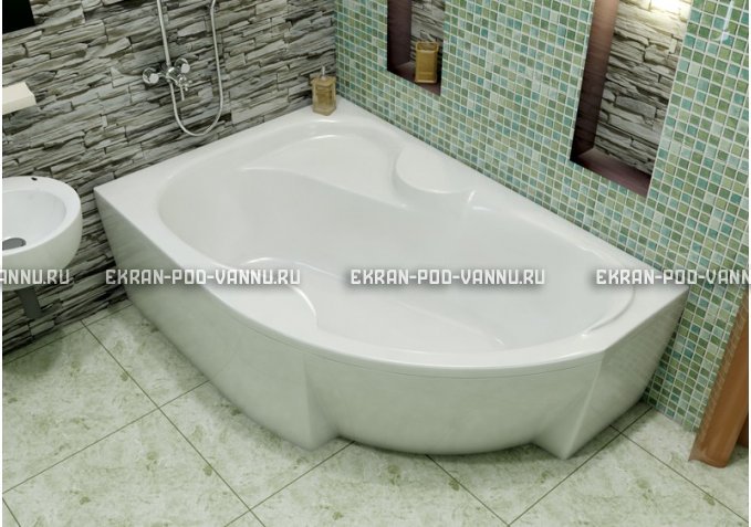 Акриловая ванна Vayer Azalia 170x105 – купить по цене 28800 руб. в интернет-магазине в городе Тольятти картинка 1