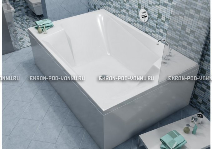 Акриловая ванна Vayer Ontario 190x125 – купить по цене 35050 руб. в интернет-магазине в городе Тольятти картинка 1