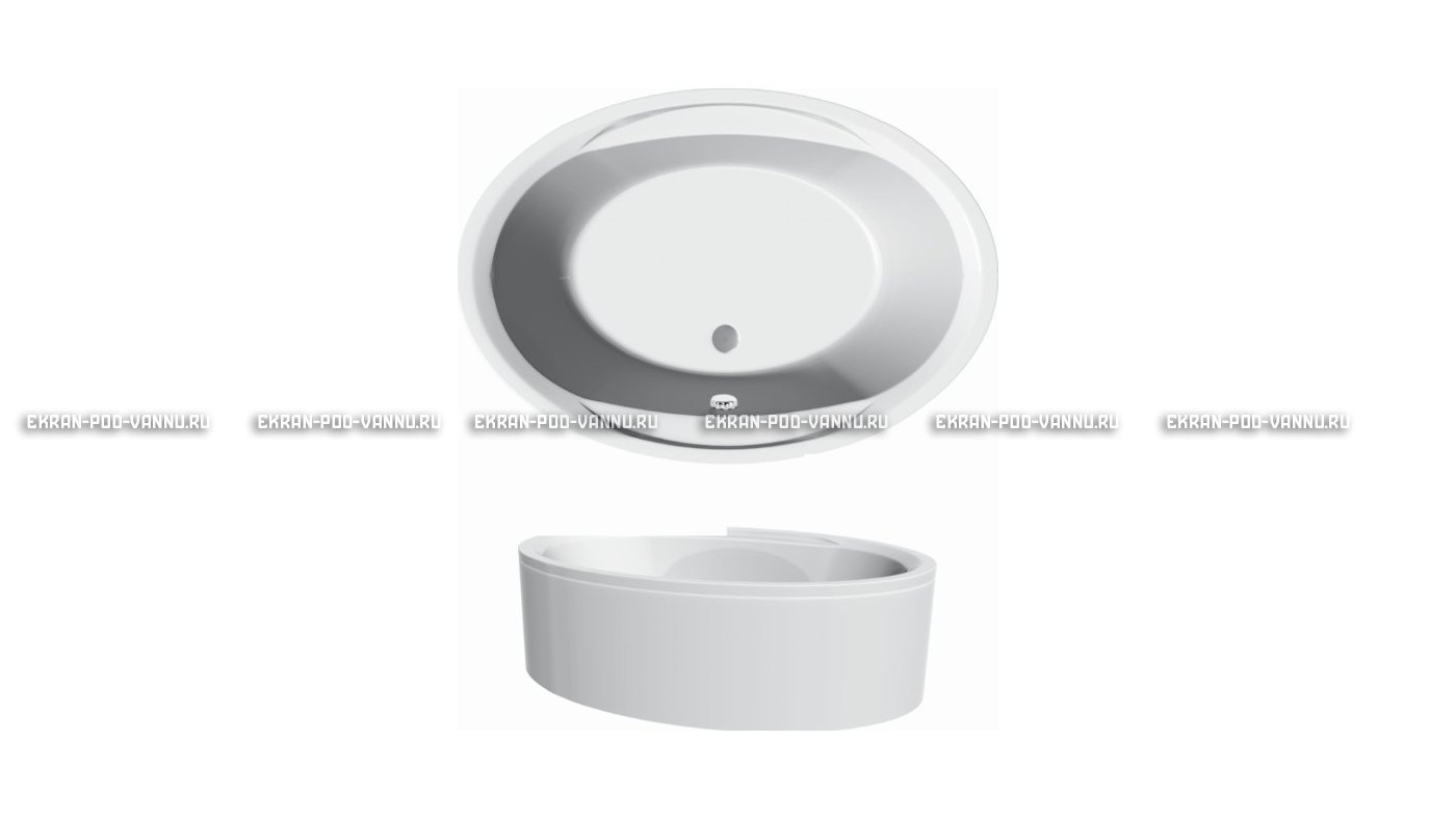 Акриловая ванна Vayer Opal 180x120 – купить по цене 33850 руб. в интернет-магазине в городе Тольятти картинка 12