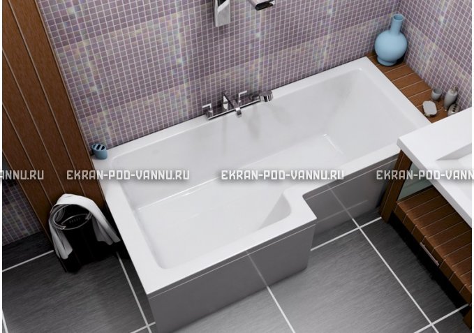 Акриловая ванна Vayer Options 170х70/85 – купить по цене 24110 руб. в интернет-магазине в городе Тольятти картинка 1