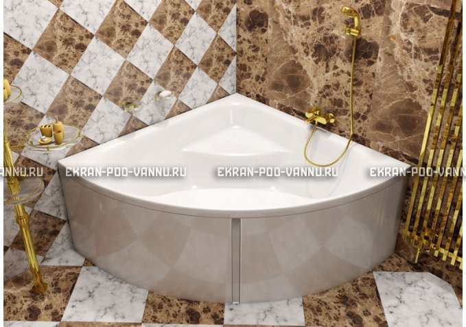 Акриловая ванна Vayer Persefona 140x140 – купить по цене 25230 руб. в интернет-магазине в городе Тольятти картинка 1