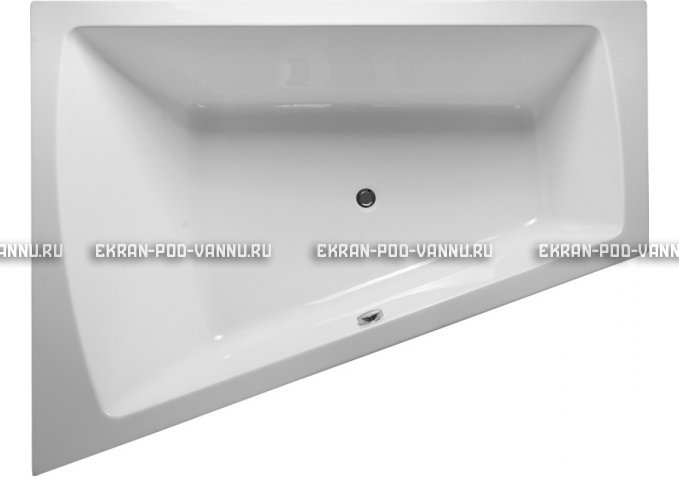 Акриловая ванна Vayer Trinitiy 170x130 – купить по цене 32590 руб. в интернет-магазине в городе Тольятти картинка 2