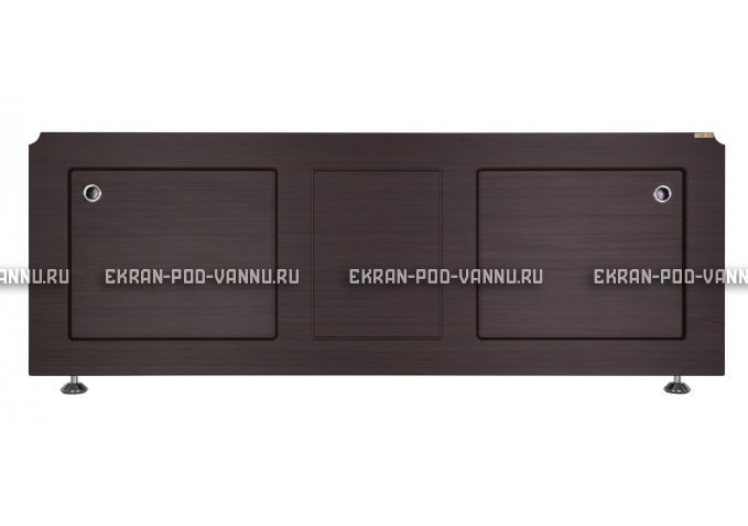 Экран раздвижной VOD-OK ХИТ 150 - Венге – купить по цене 5390 руб. в интернет-магазине в городе Тольятти картинка 1