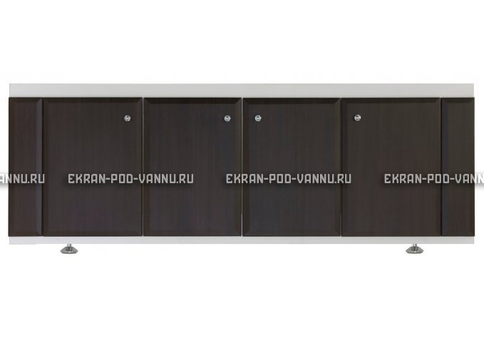 Экран распашной МДФ 150 - Венге – купить по цене 3170 руб. в интернет-магазине в городе Тольятти картинка 2