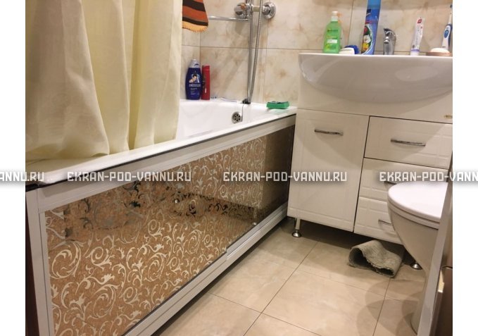 Раздвижной экран EUROPLEX Роликс Золото – купить по цене 12500 руб. в интернет-магазине в городе Тольятти картинка 1