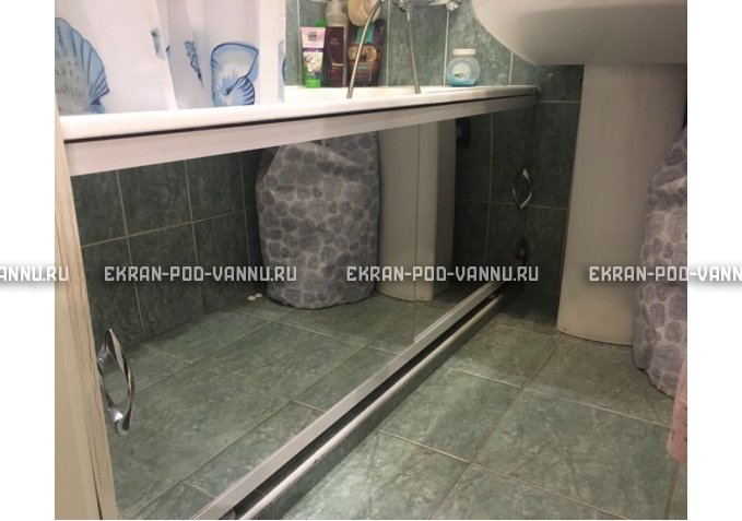 Зеркальный экран под трубы EUROPLEX Универсал – купить по цене 8500 руб. в интернет-магазине в городе Тольятти картинка 1