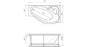 Акриловая ванна Relisan Isabella 170x90x60 – купить по цене 24130 руб. в интернет-магазине в городе Тольятти картинка 17