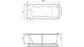 Акриловая ванна Relisan Loara 180x80 – купить по цене 23580 руб. в интернет-магазине в городе Тольятти картинка 8