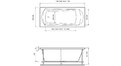 Акриловая ванна Relisan Tamiza 170x70 – купить по цене 18750 руб. в интернет-магазине в городе Тольятти картинка 17