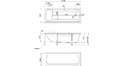 Акриловая ванна 1MarKa Modern 160x70 – купить по цене 9410 руб. в интернет-магазине в городе Тольятти картинка 21