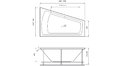 Акриловая ванна Vayer Trinitiy 170x130 – купить по цене 32590 руб. в интернет-магазине в городе Тольятти картинка 17